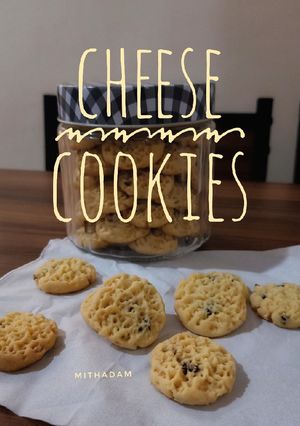 Foto resep Cheese cookies with raisin