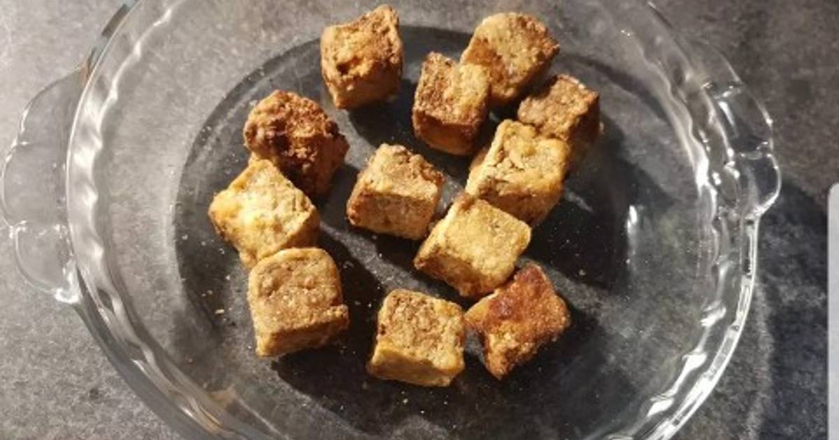 Ingredientes para el tofu crujiente sin aceite, en tu freidora de aire