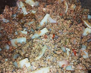 Fast Cooking Methods Picadilio Beef  Potatoes Savory Delicious