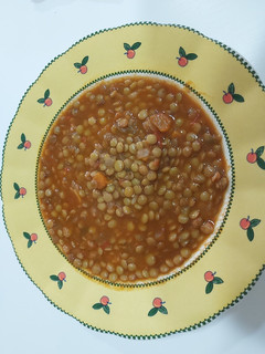 Una foto de Lentejas guisadas con verduras