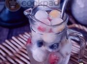 Gambar air soda strawberry