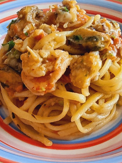 Foto di Linguine allo scoglio a modo mio