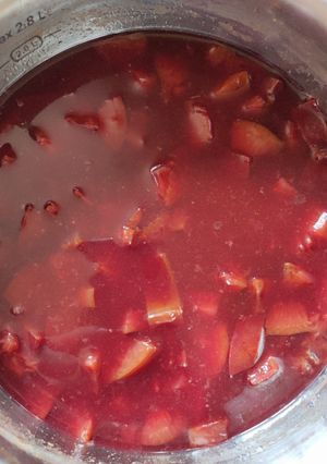 Szilvaleves tejmentesen recept fotója