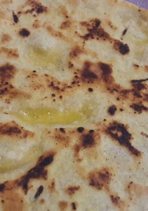 A picture of Cheakpeas (Besan) Chapatti.