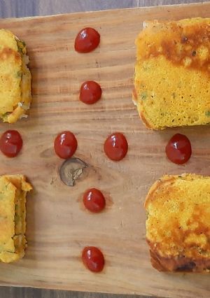 A picture of Pav patties.