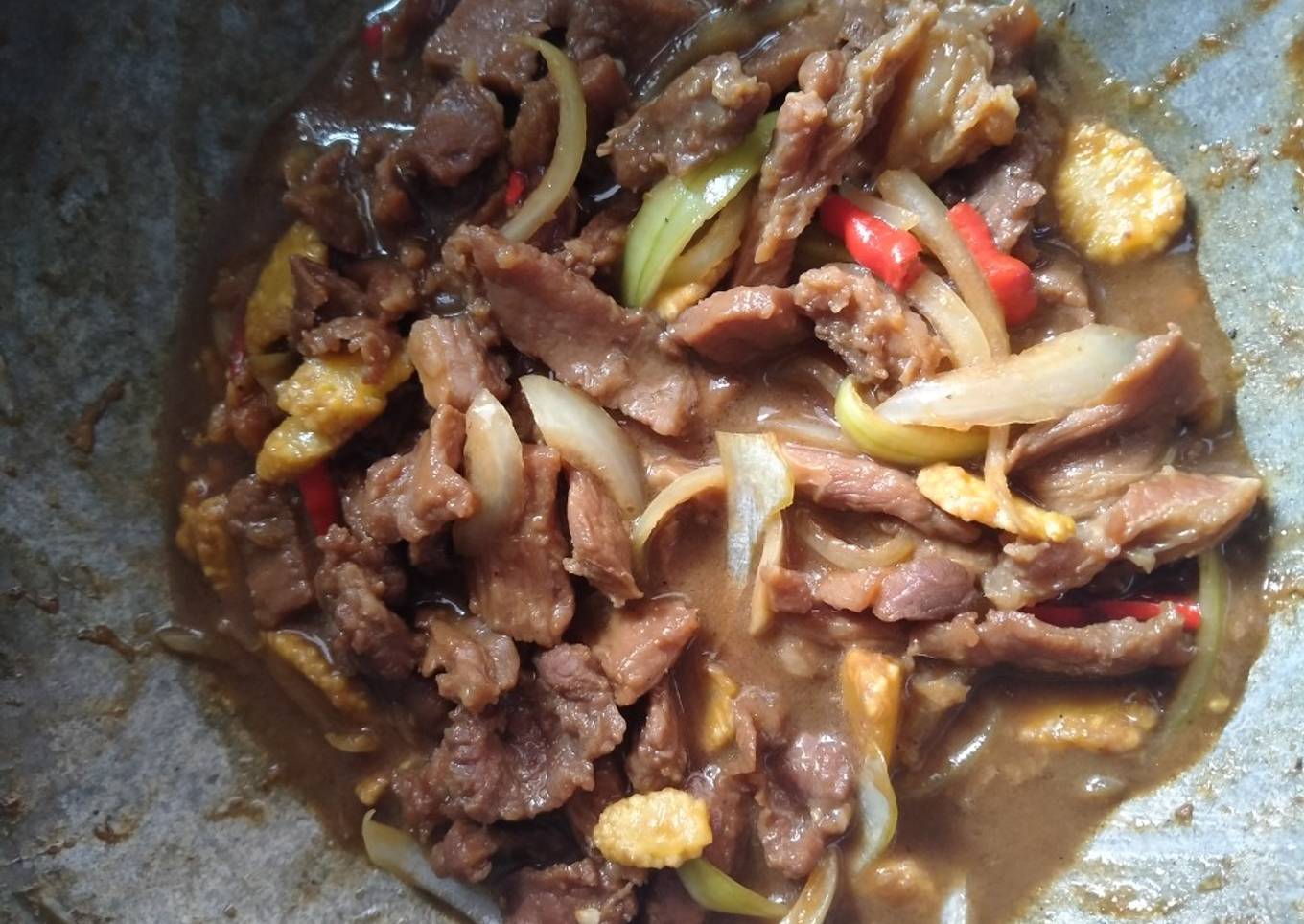 Beef Teriyaki🥩(tanpa penyedap, paprika & maizena)