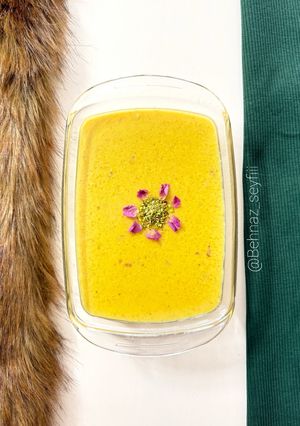 عکسی از دستور دسر خیر هندی