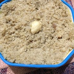 A picture of Roti ka churma.