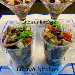A picture of Fresh Black Beans Salad in tamarind Paste:.