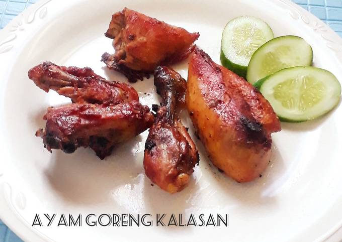 Cara membuat Ayam Goreng Kalasan Bumbu Instant Cara membuat Ayam Goreng Kalasan Bumbu Instant