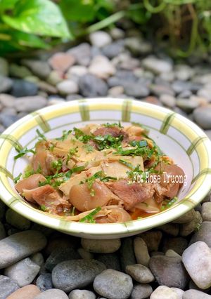 Hình của món Thịt Kho Măng Tươi Ớt Bột.