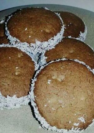 Una foto de Alfajores de Nuez