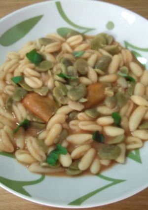 Foto di Cavatelli con fave fresche