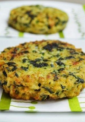 Una foto de Hamburguesas de Brócoli