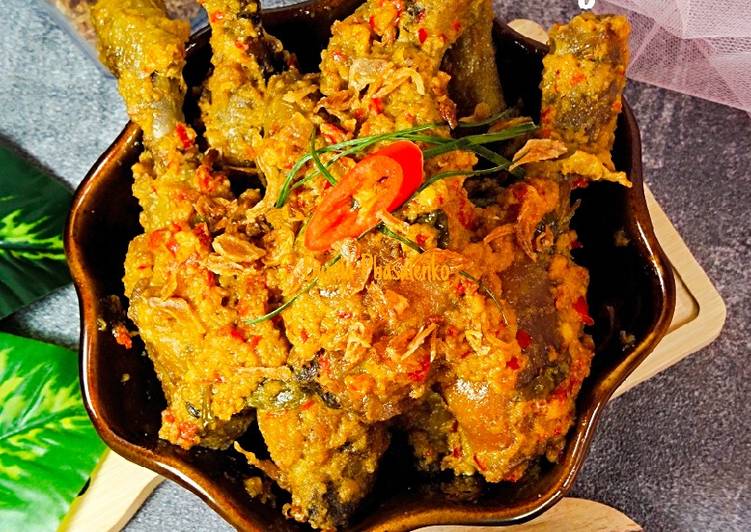 Resep Kari Ayam Kuah Kering, Enak