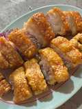หางหมูกรอบ สูตรใช้หม้อทอดไร้น้ำมัน