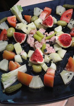 Foto principal de Ensalada de atún con higos