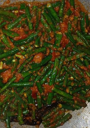 Foto resep Tumis kacang panjang simple