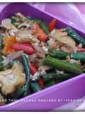 Oseng Tahu Kacang Panjang Grago