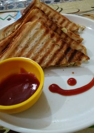 A picture of Creamy sandwich.