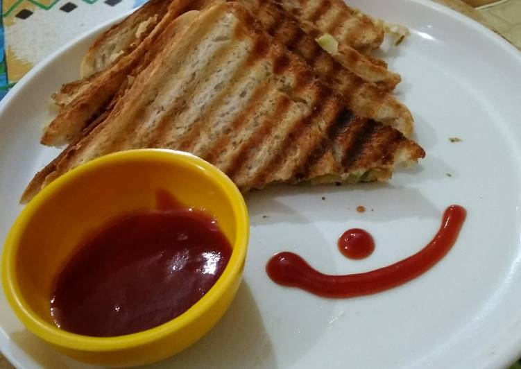 Step-by-Step Guide to Prepare Homemade Creamy sandwich