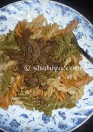 صورة لوصفة طريقة عمل كبده اسكندراني