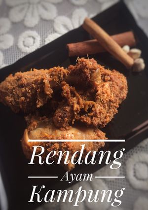 Foto resep Rendang ayam kampung #keto