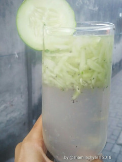 Foto resep Es Timun Jeruk Nipis Bikin Adem #BikinRamadhanBerkesan #Day5