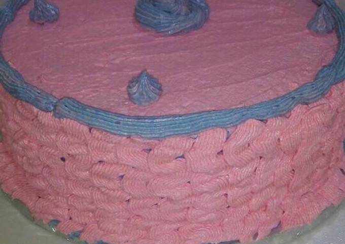 Recipe of Ultimate Butter iced cake