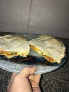 Una foto de Tarta de zapallitos verdes !