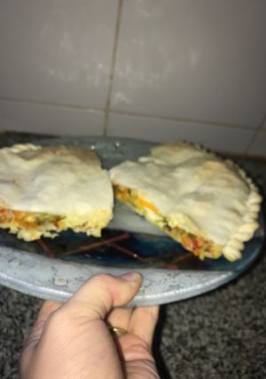 Una foto de Tarta de zapallitos verdes !