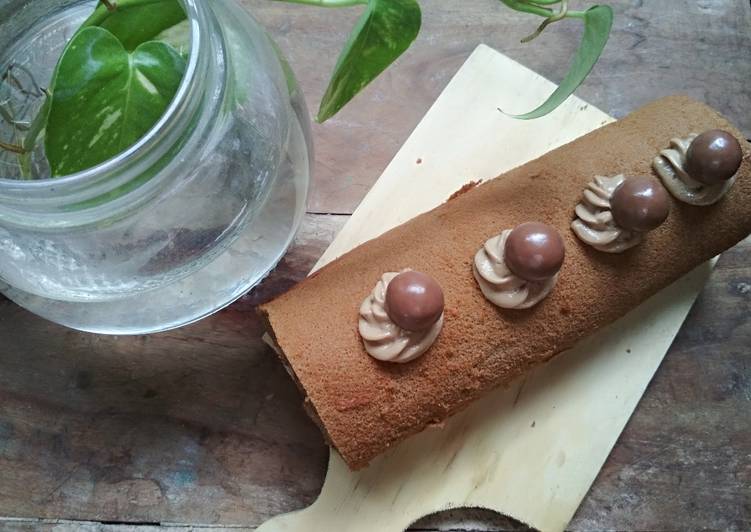 Bolu Gulung Mocha
