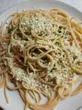 Fideos con pesto (en cubitos)