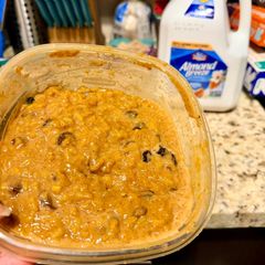 A picture of BRAT Rice Pudding w/no Egg.