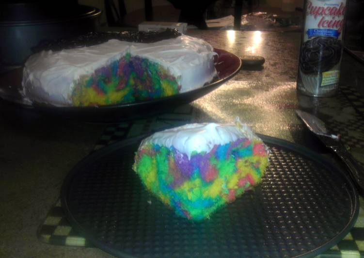 rainbow cake