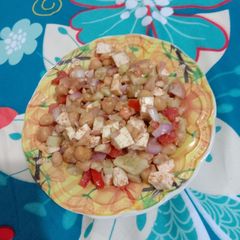 Chana chaat A picture of Chana chaat.