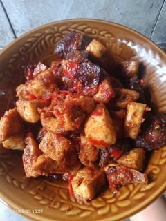 Foto resep 25. Sambal Goreng Hati Ampela Tahu