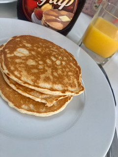 A picture of Fluffy pancakes.