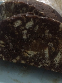 Una foto de Salchichón de chocolate