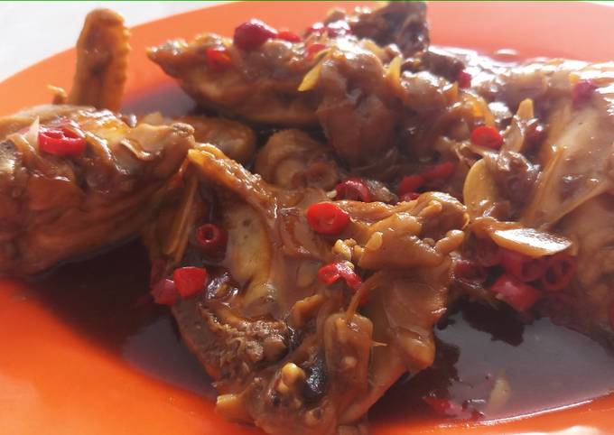 Ayam Kecap Pedas Simple