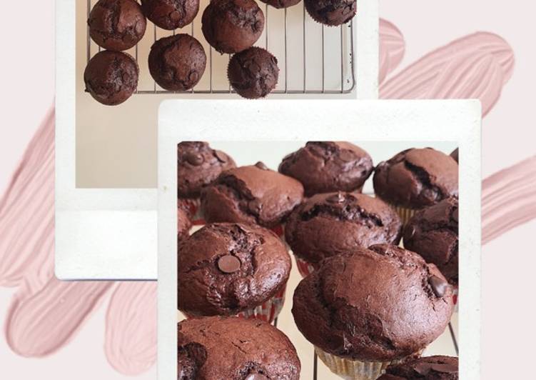 Muffins de chocolate con Thermomix