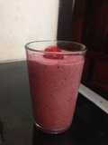 Juice strawberi dan pisangq