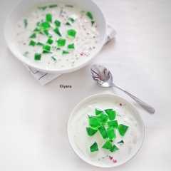 A picture of Buko Pandan Ekonomis.