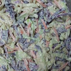 A picture of Crunchy Coleslaw.