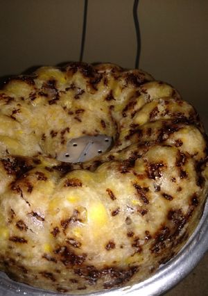 Foto resep Banana cake (no telur, no mixer)