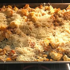 A picture of Baked Parm cauliflower.