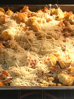 A picture of Baked Parm cauliflower.