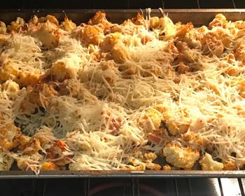 Ultimate, Prepare Baked Parm cauliflower Very Delicious