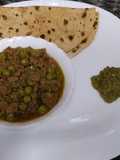 Mattar Kheema n Roti# Authors marathon#festive contest-Mombasa