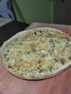 Una foto de Tarta de pollo y vegetales!